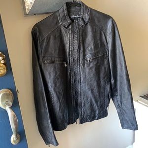 Men’s leather jacket
